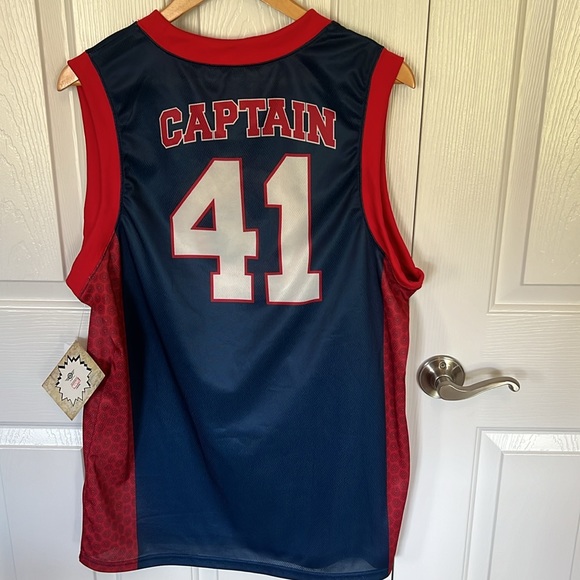 NWT Mens Marvel sleeveless jersey top size Lg. - Picture 2 of 5